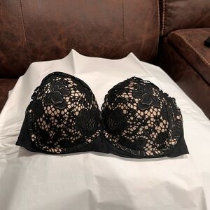 👏Victoria's Secret 32D Black Lace Bra